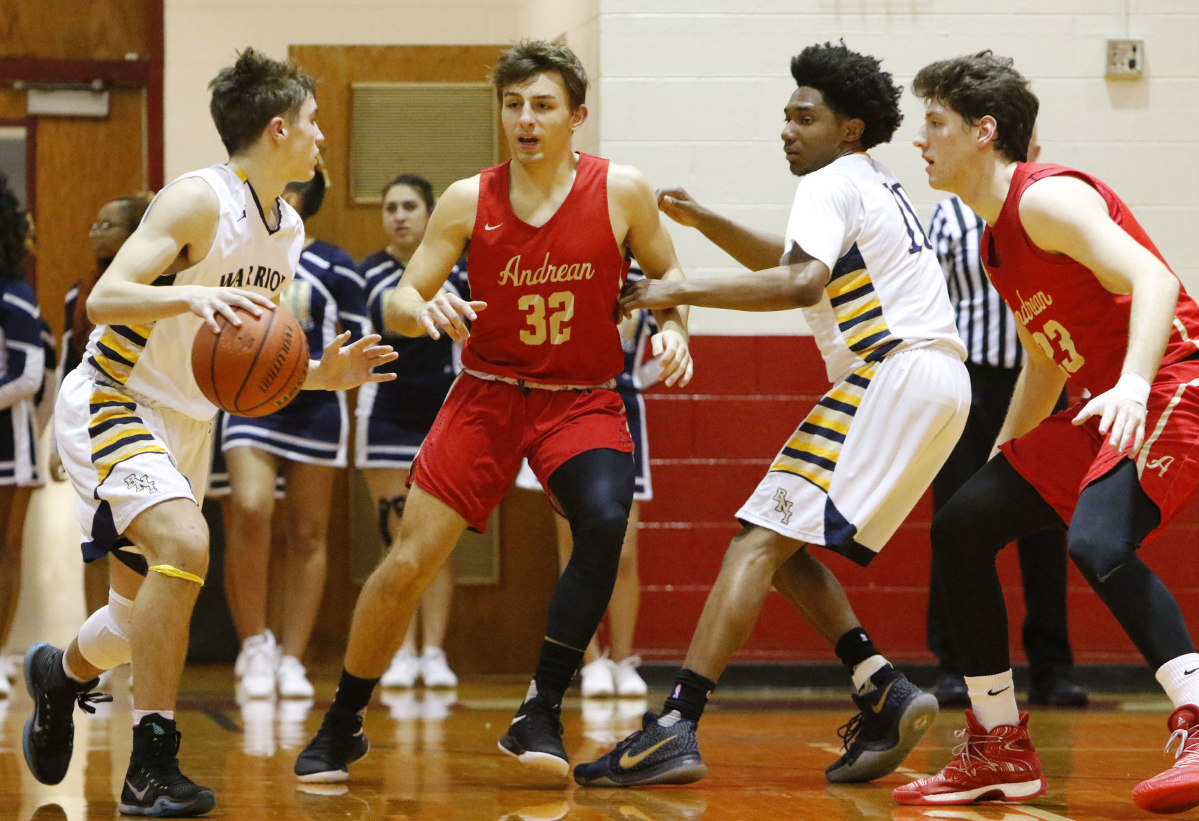 Gallery: Boys basketball 2A sectional - Andrean vs. Bishop Noll